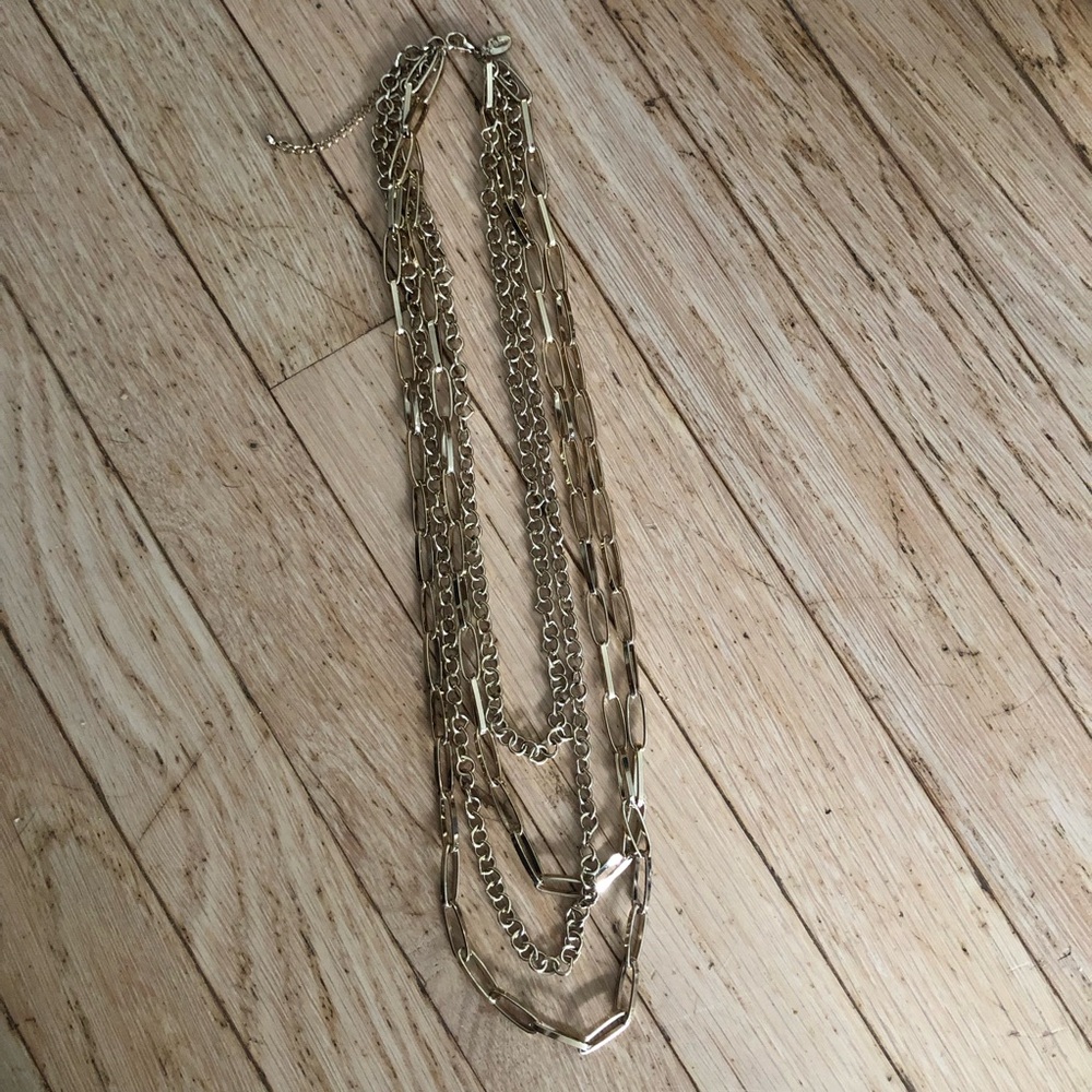 Gold-Tone Layered Necklace